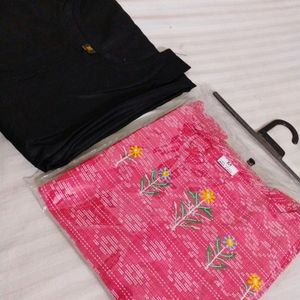 🩵FIXED PRICE LEHGA+2 FREE KURTIS+2 SLING BAGS