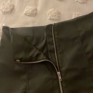 H&M Leather Skirt