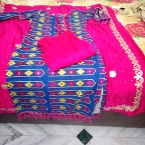 Heavy Kurta Pant With Dupatta