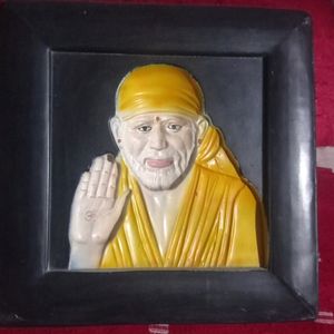 3d Effect Sai Baba Picture