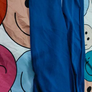 Blue Peach Kurta Set