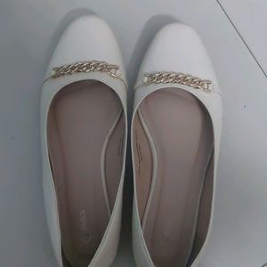 Beige Formal/Casual Ballerina Flats