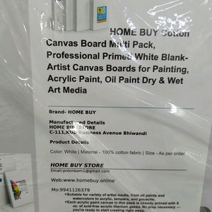 Canvas Board For Painting