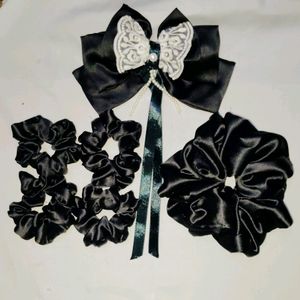 💜ᗷTS⟭⟬💜bow hair Clip Combo