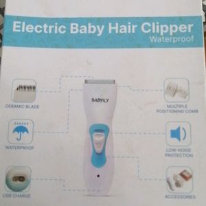 Electric Baby Hair Clipper Waterproof