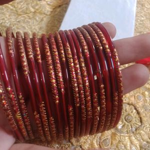 Mehroon Bangles