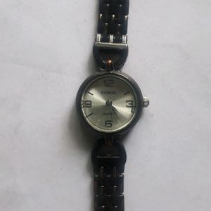 Black Colour Watch For Ladies