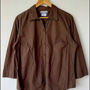 Women's Coffee brown shirt