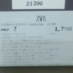 ZARA TOBACCO COLLECTION (2) PERFUMES