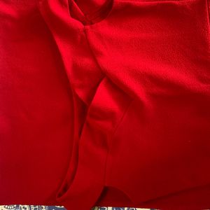 Red Athena Party Wear Dress