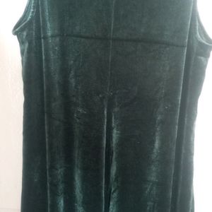 Dark Green Dress