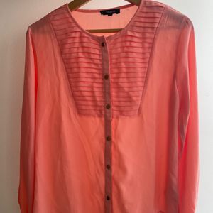 Formal Shirt - Bright Pink SIZE M