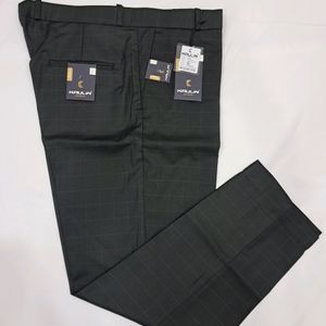 Kaulin 101 Men's Poly Cotton Black Formal Pant