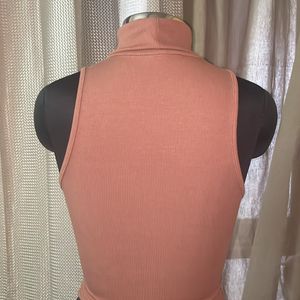 Turtle Neck Tank Top