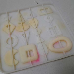 Resin Earing Keychain Mould Silicone