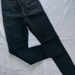 Black High Waisted Skinny Fit Jeans