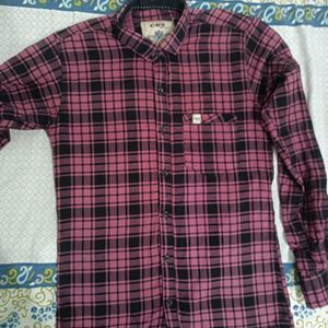 M Size Cheak Shirt