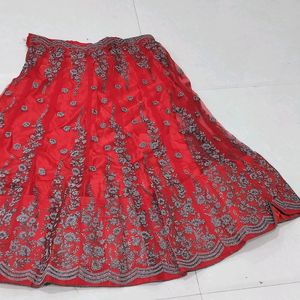 Red Lehenga