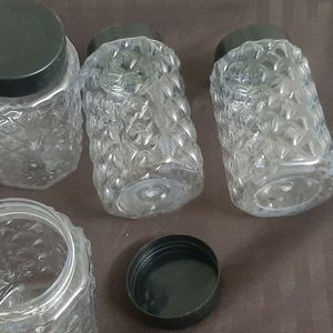 4 Plastic Jar