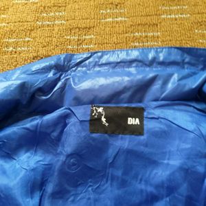 DIA BLUE PUFFER JACKET