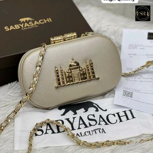 SABYASACHI NEW TAJ PATTERN CLUTCH WD BOX