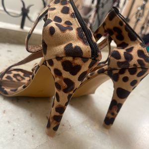 Leopard Print High Heels