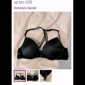 Victoria's Secret Push Up Bra Black size 34C