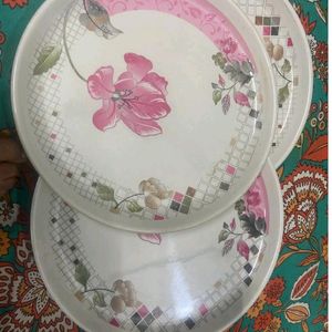 3 Flowers Print Plate Only @ RS 200