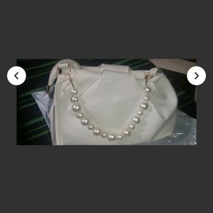 White Pearl Bag