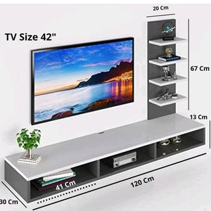 T V Unite Wall Set Top Box Shelf Stand