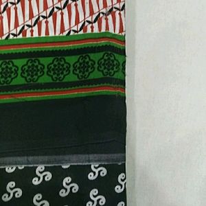 Unstitched Dress Material Of Top, Bottom & Dupatta