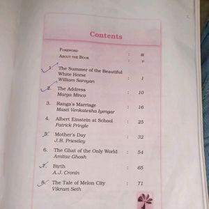 Class 11 English Book