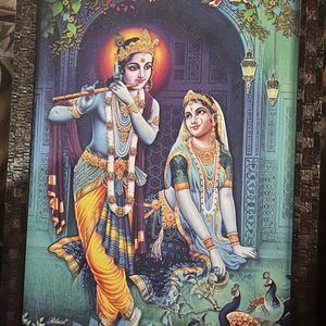 Lord Krishna with Radha