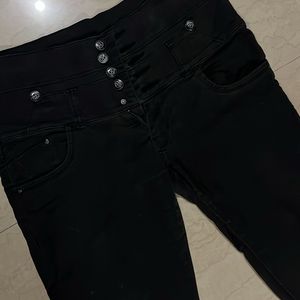 Black High Waisted Jeans