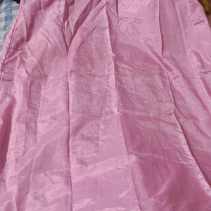 Pink Satin Peticot