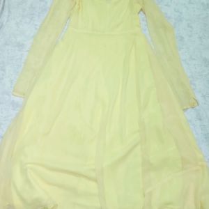 Yellow Anarkali