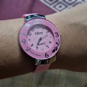 Hey! New Pink Colour, Daily Wear Watch  Available