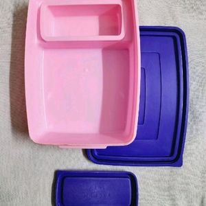 Pink Purple Lunch Box