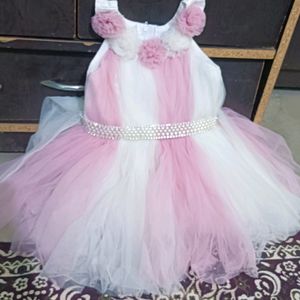 Girl Kid's  Baby Frock