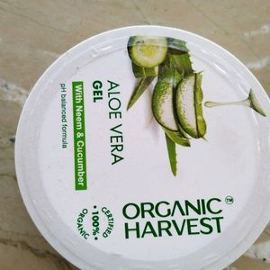 ORGANIC HARVEST ALOE VARA GEL(More Than 50% Left)