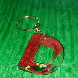 D Resin Keyring ❤️