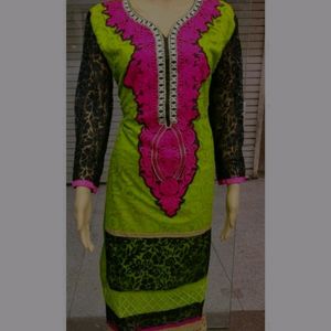 Women's Pack's 3 Long Design Kurti😍