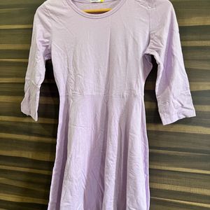 Cotton 3/4th Sleeves Dress