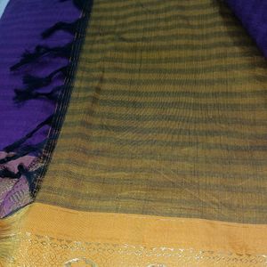 Purple Saree