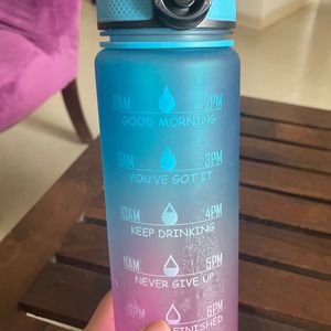 Motivational Time Marker Water Bottle 1 Litre