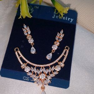 AD Mangalsutra Pendant Set