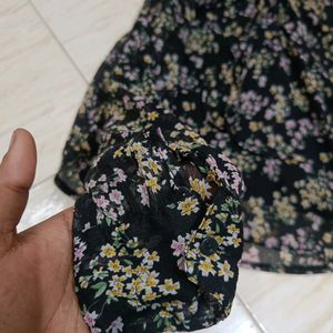 Floral Korean Top