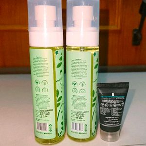 2 Face Mists And Mini Moisturizer& Dot &Key Serum