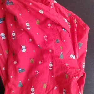 Bright Red Boys Shirt