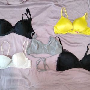 5 Bra Combo